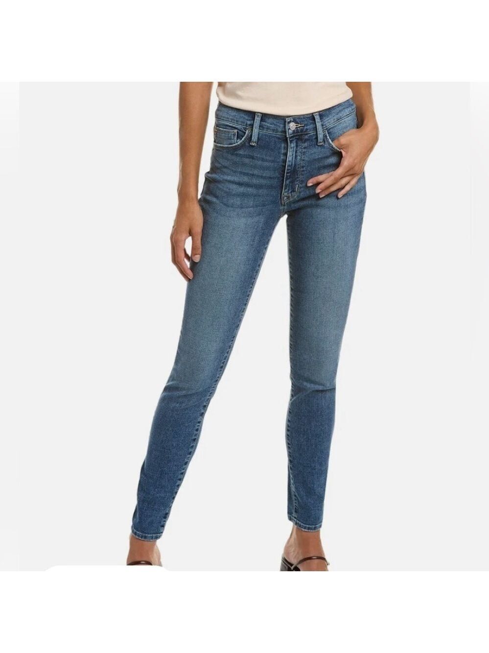 Hudson Stretch Super Skinny High Rise BlairJean in Glen Wash SZ 31